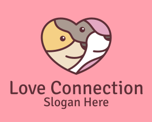 Pet Dog Love Care logo design