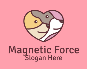 Pet Dog Love Care logo design