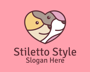 Pet Dog Love Care logo design