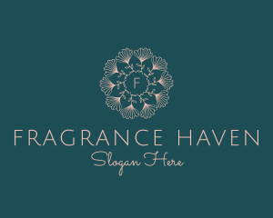 Flower Wreath Decoration Boutique logo design