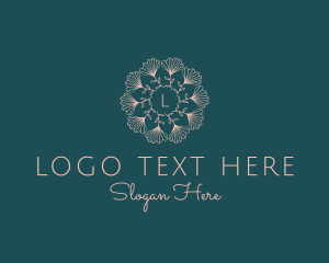 Flower Wreath Decoration Boutique Logo