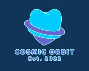 Tooth Shield Orbit logo design