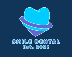 Tooth Shield Orbit logo design