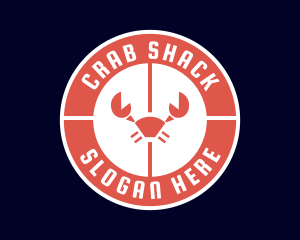 Red Crab Restaurant logo design