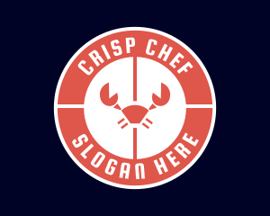 Red Crab Restaurant logo design