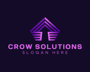 Arrow Up Business logo design