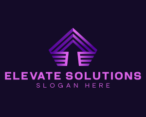 Arrow Up Business logo design