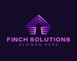 Arrow Up Business logo design