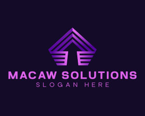 Arrow Up Business logo design