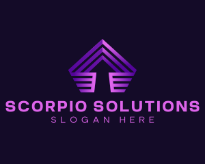 Arrow Up Business logo design