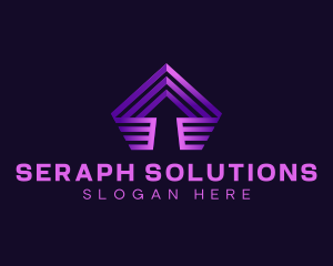 Arrow Up Business logo design