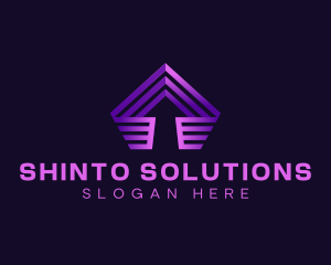 Arrow Up Business logo design