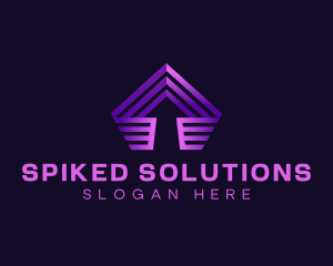 Arrow Up Business logo design