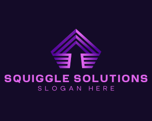 Arrow Up Business logo design