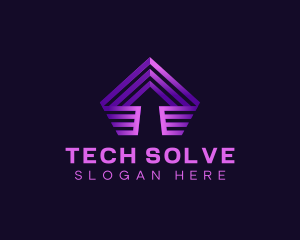 Solution - Arrow Up Business logo design