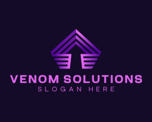 Arrow Up Business logo design