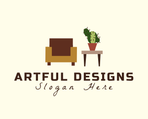 Home Furniture Lounge logo design