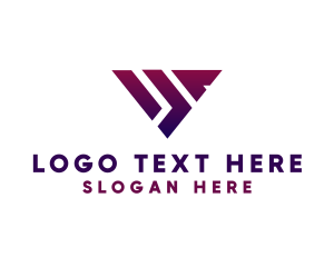 Shape - Modern Triangle Shape logo design