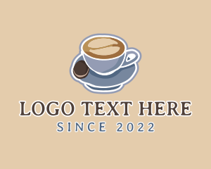 Coffee Bean - Artisinal Latte Art Cafe logo design