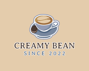 Latte - Artisanal Latte Cafe logo design