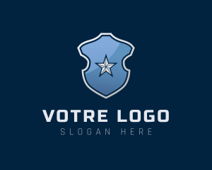 Protection - Protection Shield Star logo design