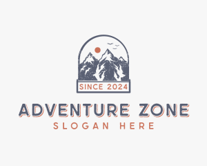 Summit Hiking Adventure logo design