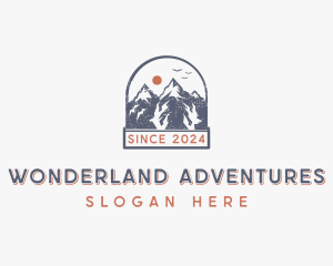 Summit Hiking Adventure logo design