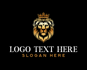 Royalty - Royalty Lion Crown logo design