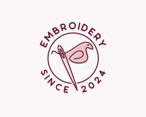 Bird Sew Needlecraft logo design