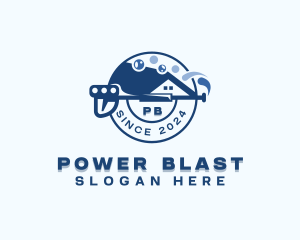 Pressure Washing Cleaner logo design