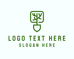 Plant - Shovel Tree Plant logo design