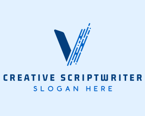 Generic Business Letter V Logo