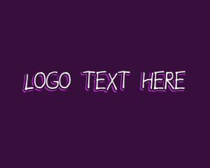 Pop Art - Playful Handwriting Wordmark logo design