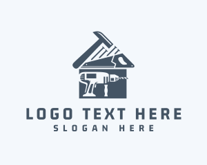 House Construction Tools Logo