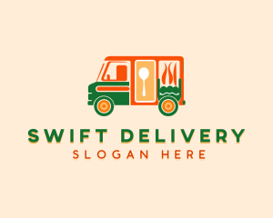 Food Truck Delivery logo design