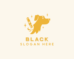 Sparkle - Dog Pet Care Grooming logo design