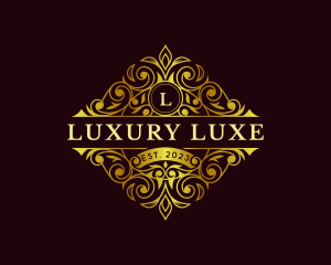 Elegant Luxe Coronet logo design