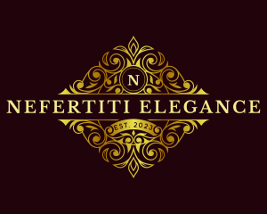 Elegant Luxe Coronet logo design