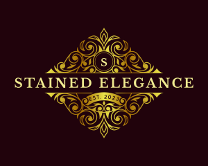 Elegant Luxe Coronet logo design