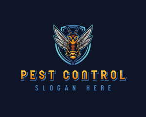 Wasp Sting Hornet logo design