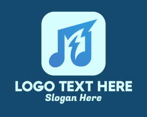 Loud Musical Note App Logo