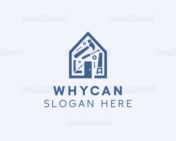 Home Construction Repair Logo