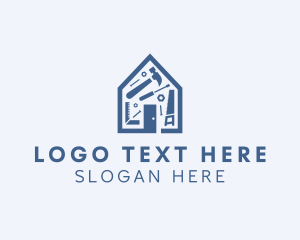 Nail - Home Construction Repair logo design