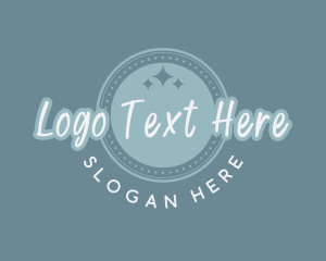 Retro - Elegant Sparkling Brand logo design