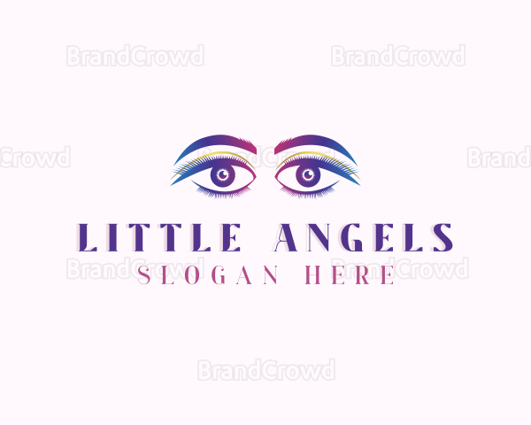 Eyebrow Eyelash Beauty Logo