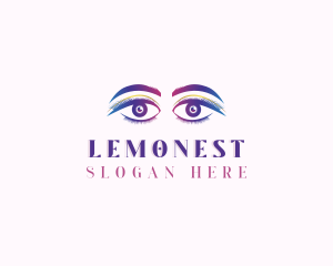 Beautician - Eyebrow Eyelash Beauty logo design