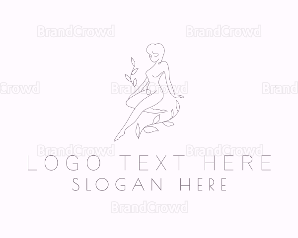 Nude Nature Lady Logo