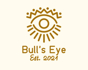 Mystical Tribal Eye logo design