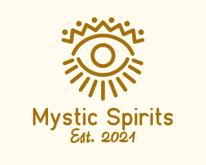 Mystical Tribal Eye logo design