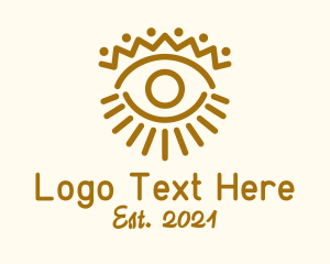 Ethnic - Mystical Tribal Eye logo design